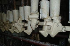 Casting process of container securing fittings2.jpg